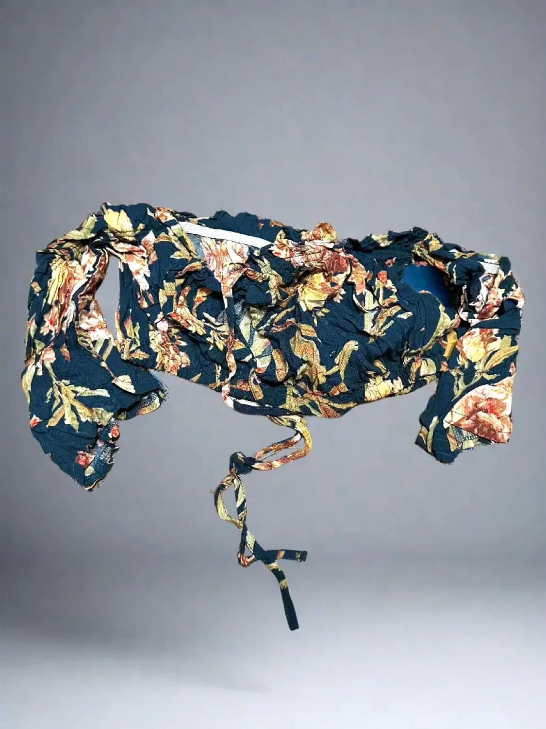 Floral (crop) — Tube Top